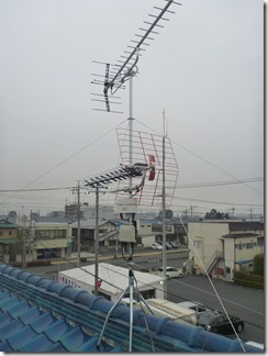 鴻巣市鎌塚T様 アンテナ工事完了。