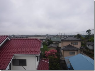 行田市渡柳K様 東京スカイツリー方向の景色(完了)。