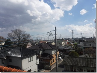 熊谷市肥塚Y様 東京スカイツリー方向の景色(完了)。