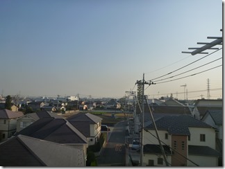 鴻巣市天神K様 東京スカイツリー方向の景色。