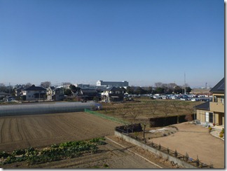 鴻巣市赤城M様 前橋局方向の景色(完了)。